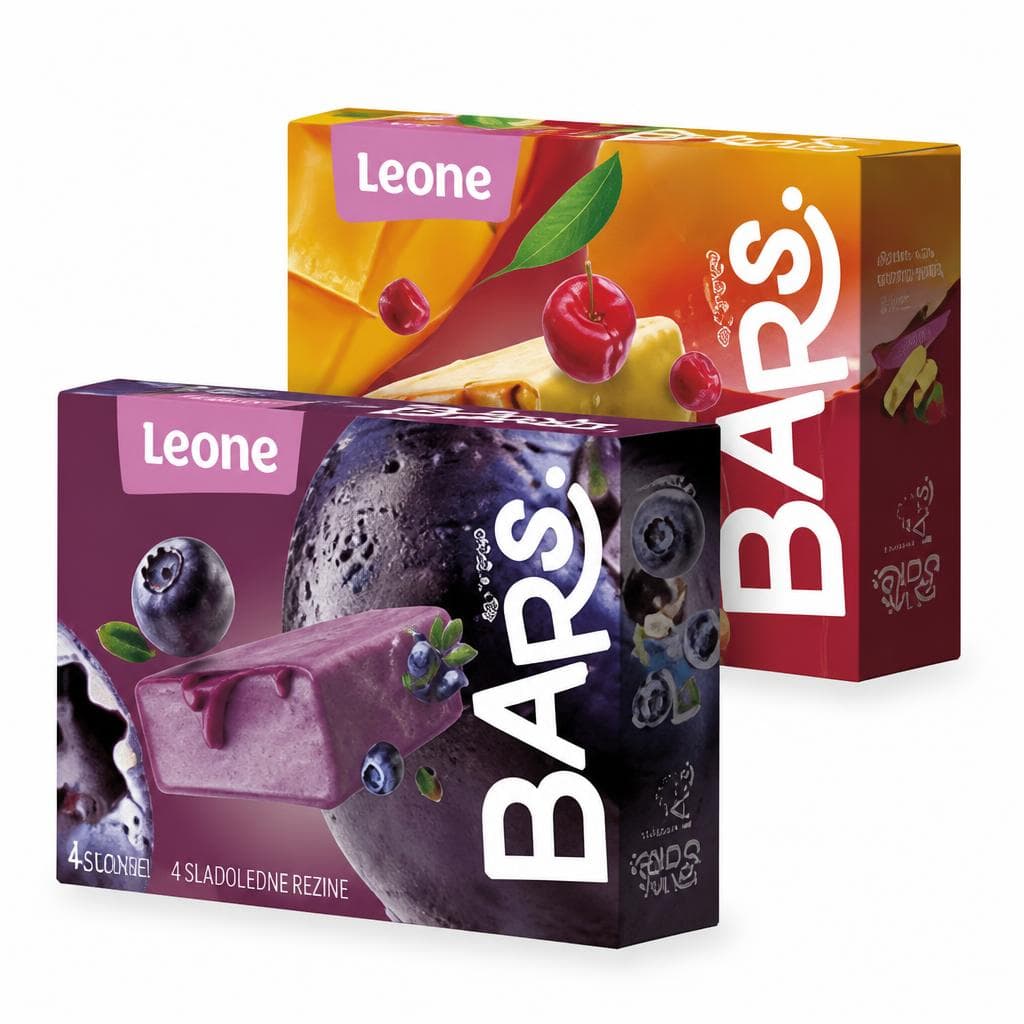 Leone sladoledne rezine 4 x 50 ml Akcija v trgovini Lidl