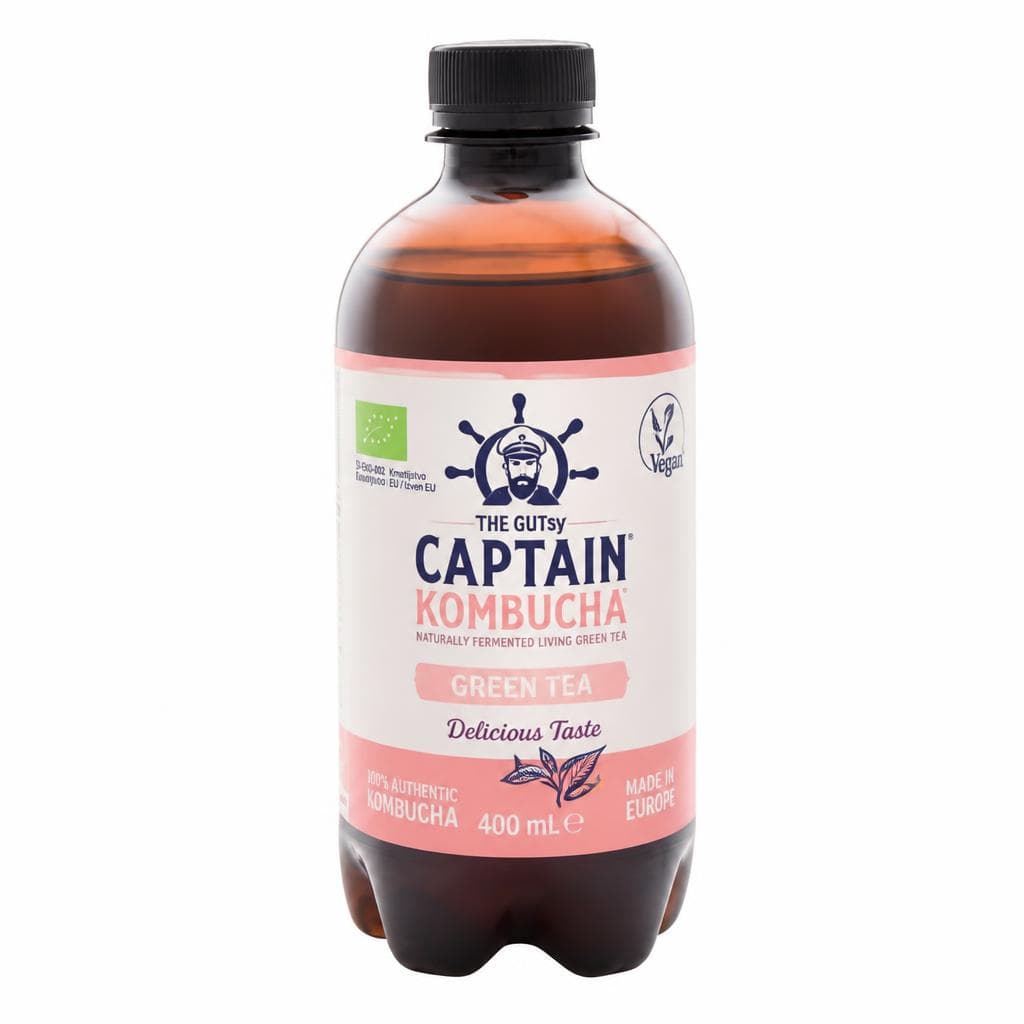 Fermentirani napitek iz zelenega čaja Captain Kombucha 400 ml Akcija v trgovini E.Leclerc