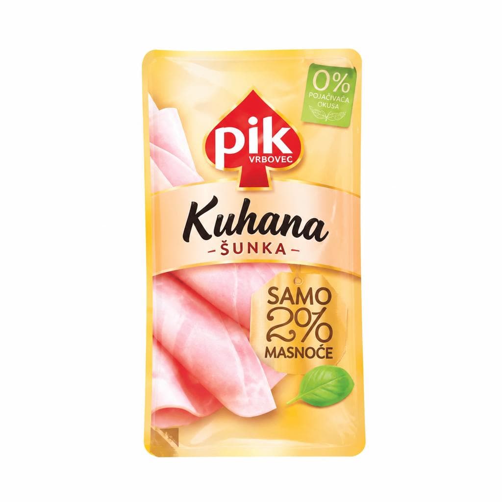 Kuhana šunka Pik Vrbovec 125 g Akcija v trgovini E.Leclerc