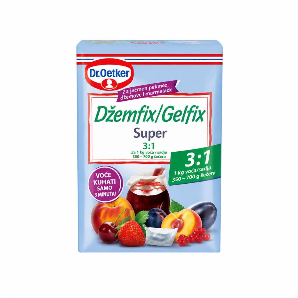 Gelfix Dr. Oetker 25 g Akcija v trgovini Spar