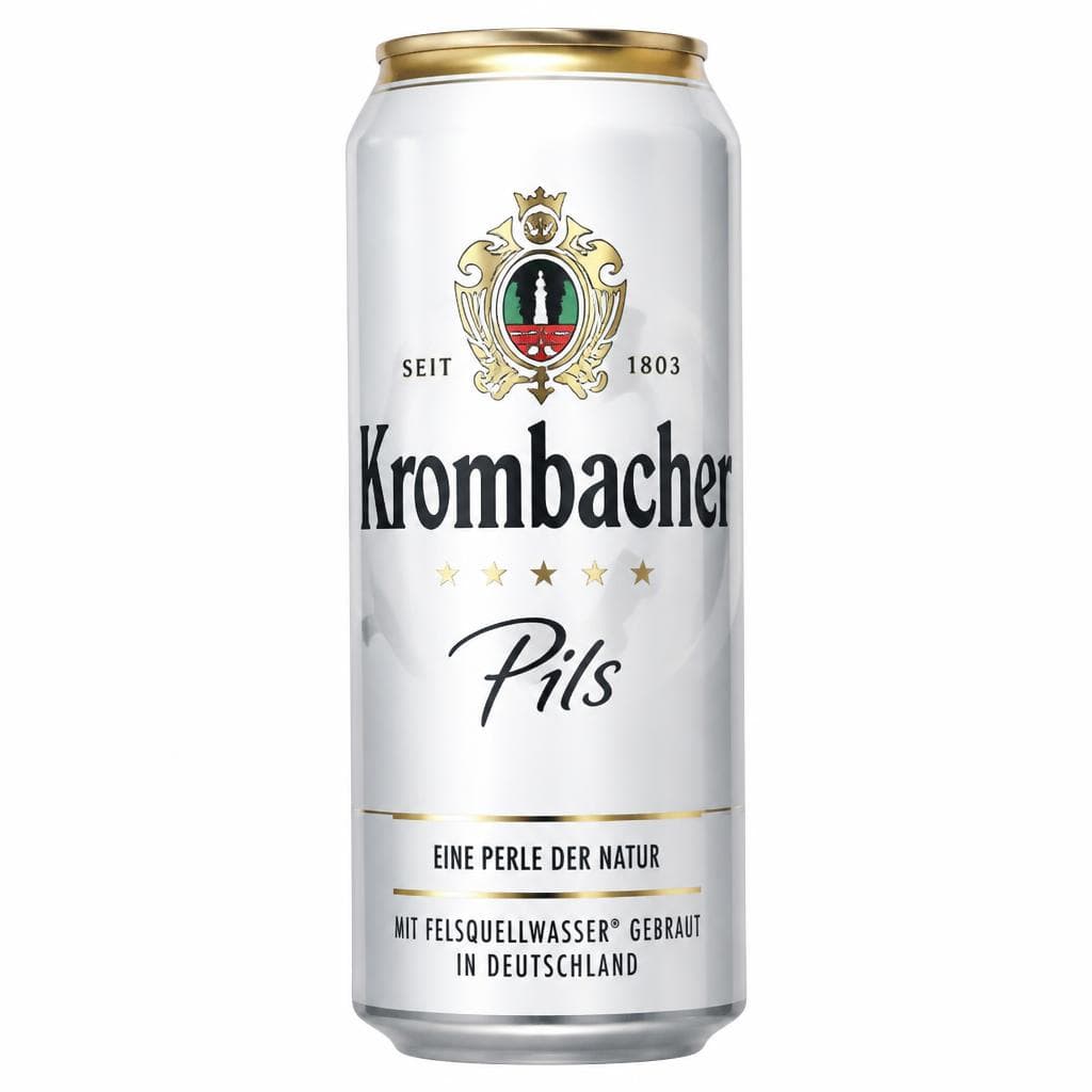 Svetlo pivo Krombacher Pils 0,5 l Akcija v trgovini E.Leclerc