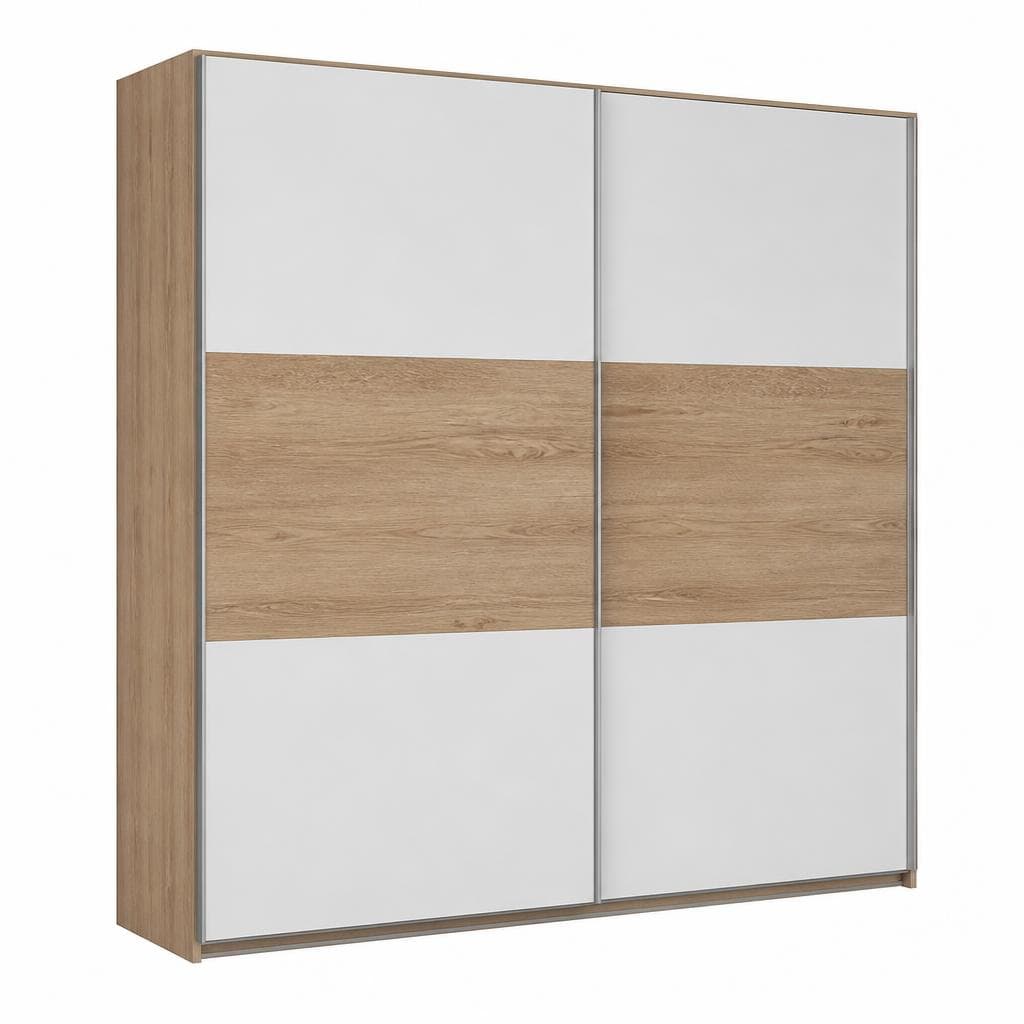 Omara z drsnimi vrati 270x210x60 cm smart Akcija v trgovini Dipo