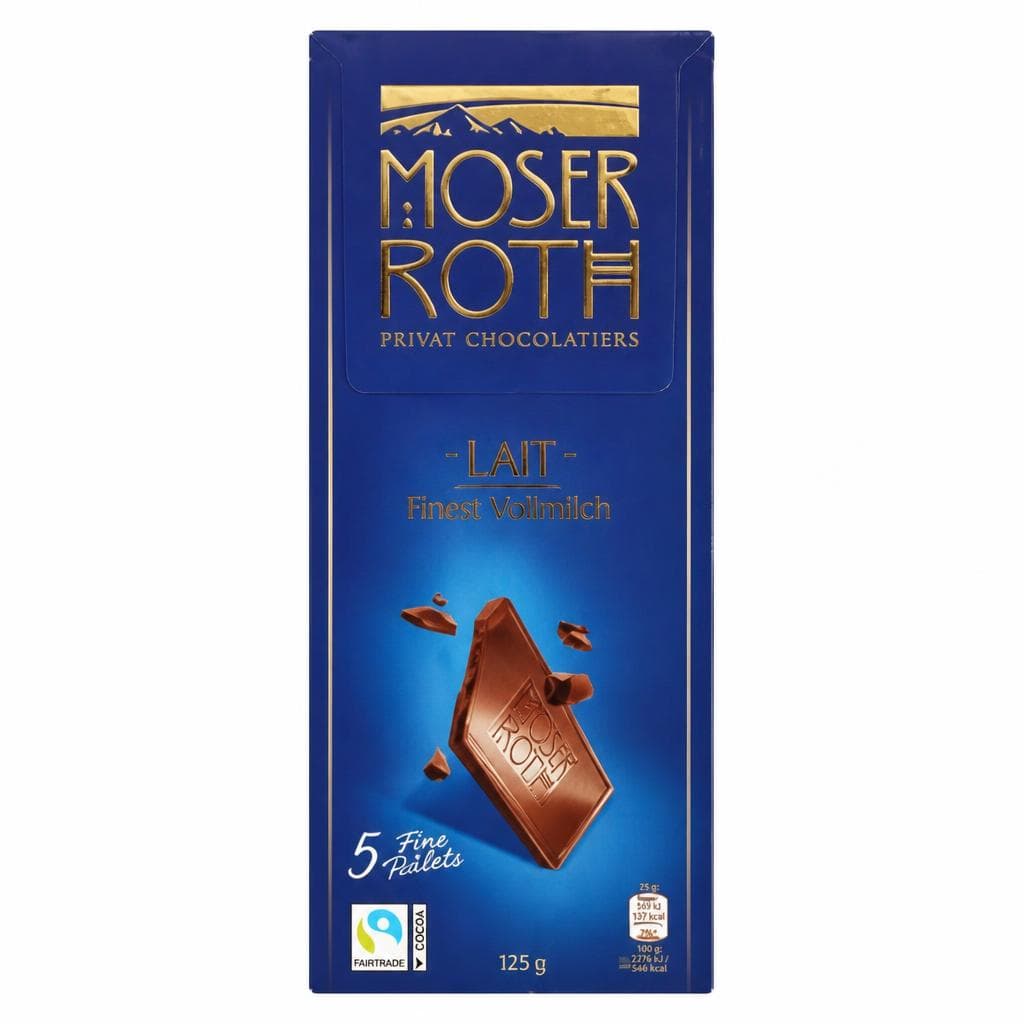 Moser Roth premium čokolada 5 x 25 g Akcija v trgovini Hofer