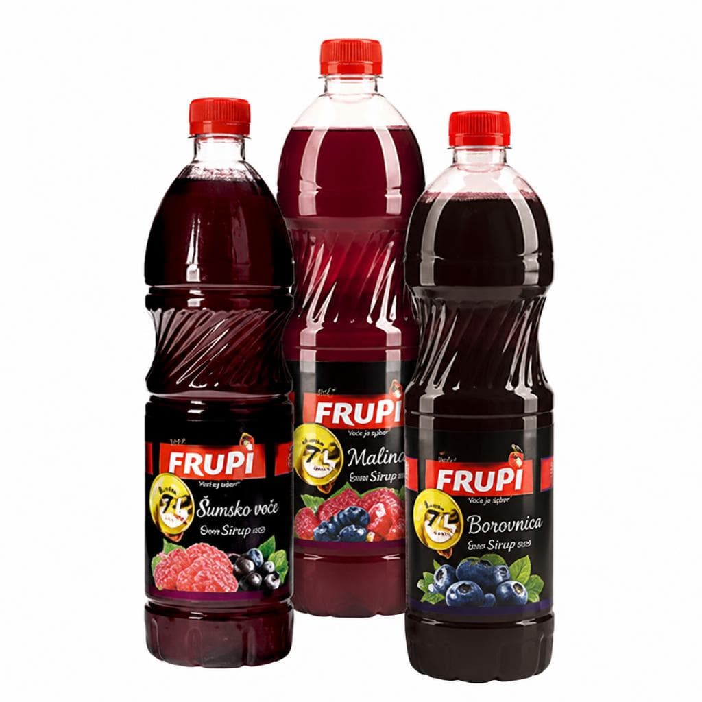 Sirup Frupi 1 l Akcija v trgovini Spar