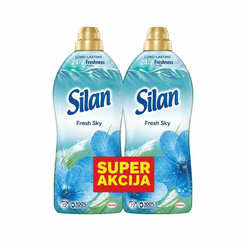 Silan mehčalec 2 x 1,364 L Akcija v trgovini Jager