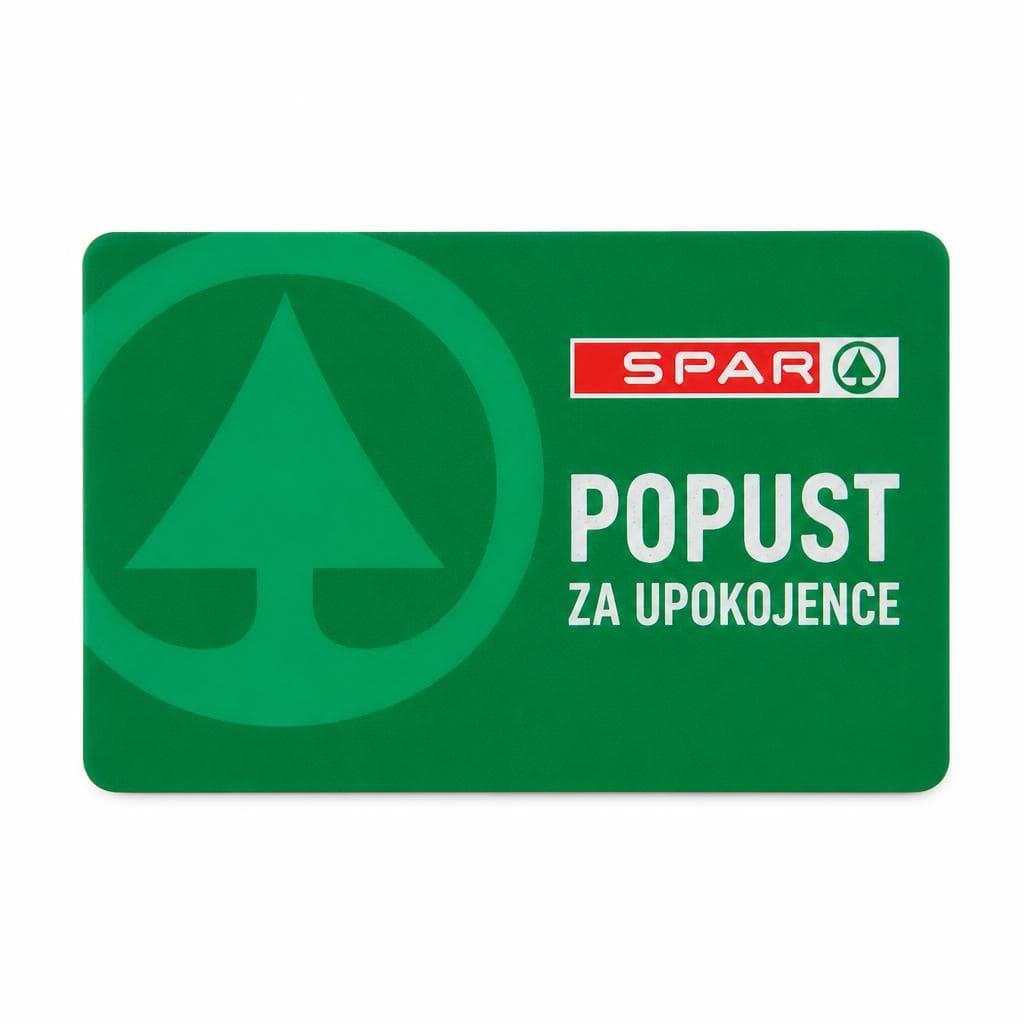Popust za upokojence Akcija v trgovini Spar