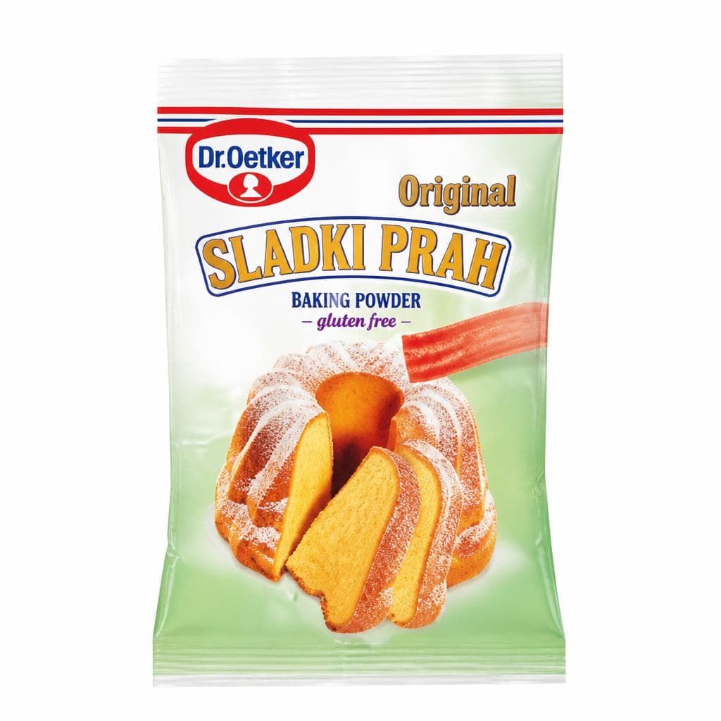 Sladki prah Dr.Oetker 200 g Akcija v trgovini E.Leclerc