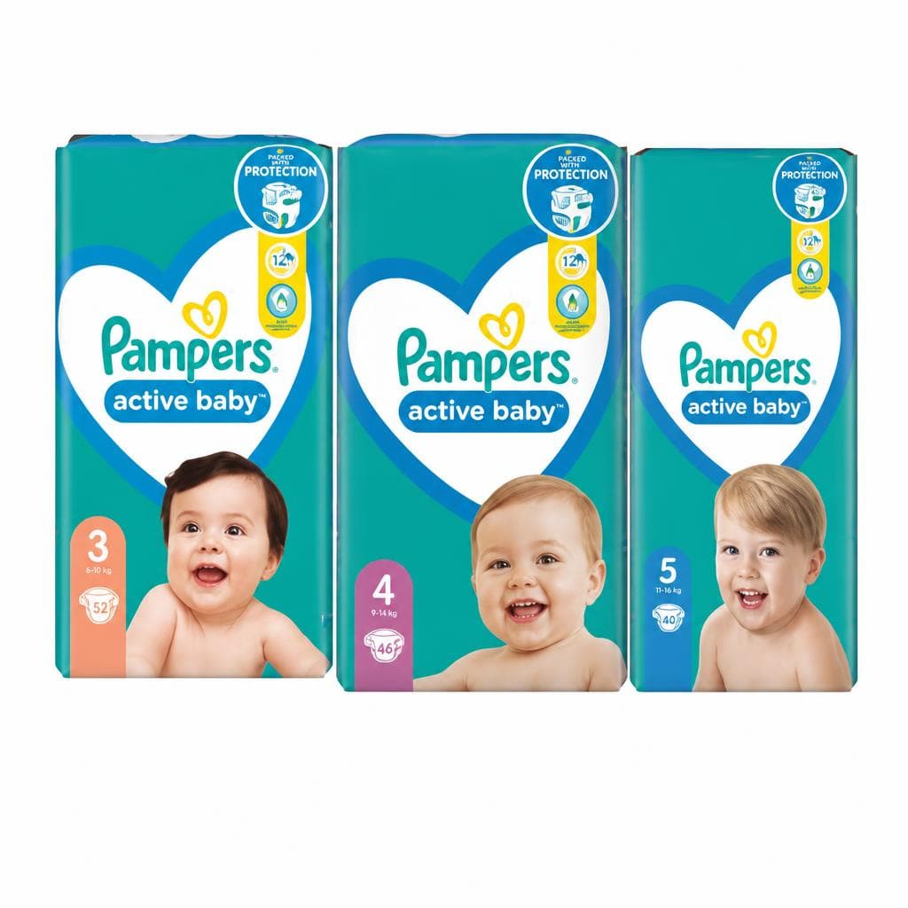 Pampers plenice Jumbo pakiranje Akcija v trgovini Jager