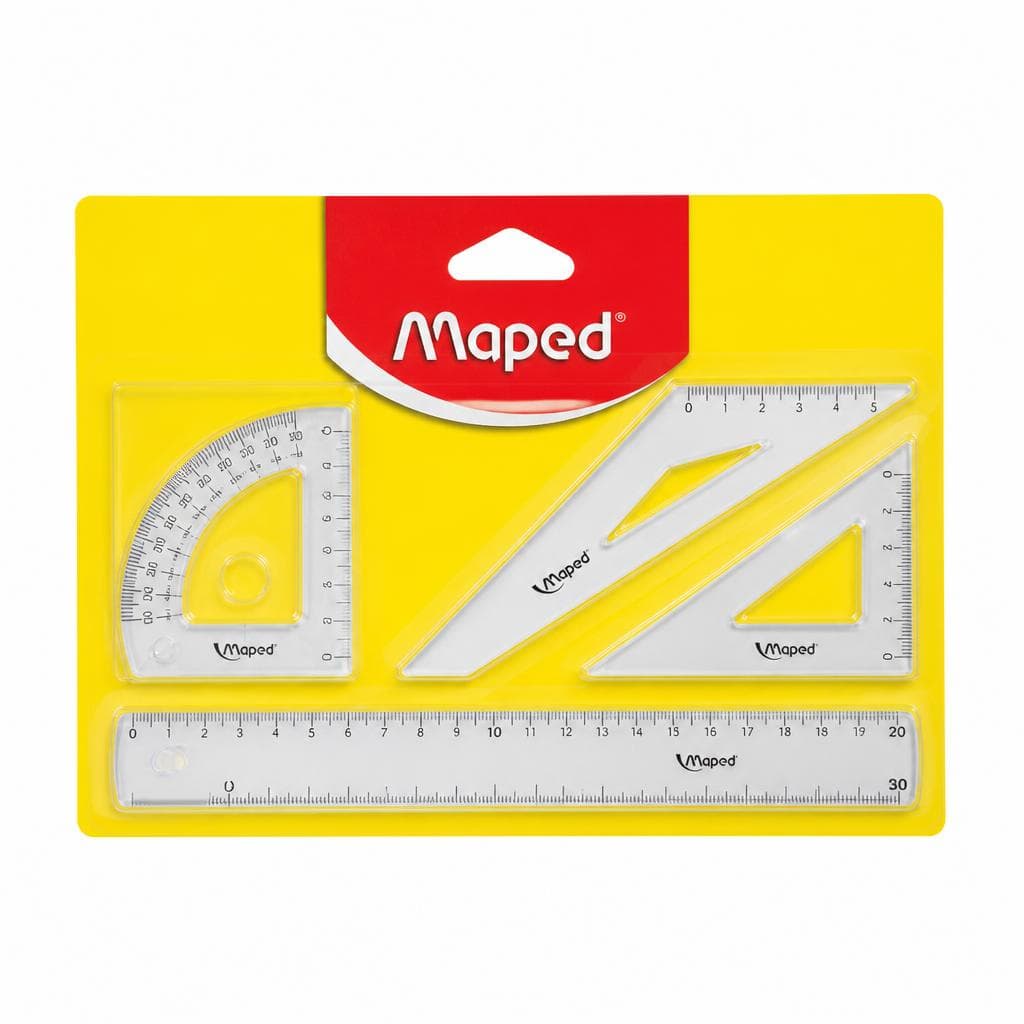 Komplet za risanje Maxi Maped 4-delni Akcija v trgovini Tedi