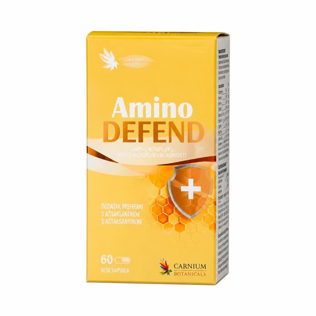 Carnium Botanicals prehransko dopolnilo Amino Defend 15 vrečk za pripravo napitka Akcija v trgovini E.Leclerc
