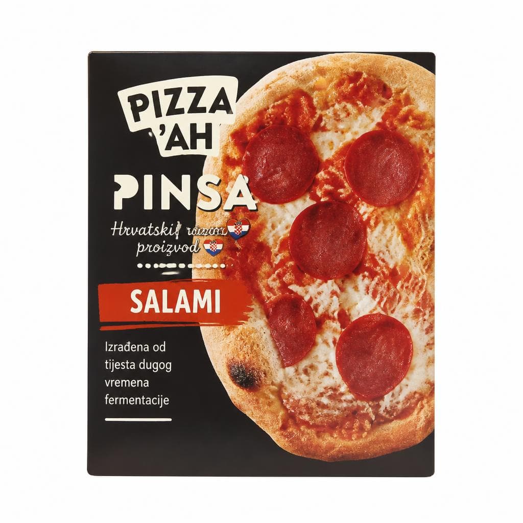 Pizza'ah pinsa 445 g, 380 g ali 370 g Akcija v trgovini Hofer