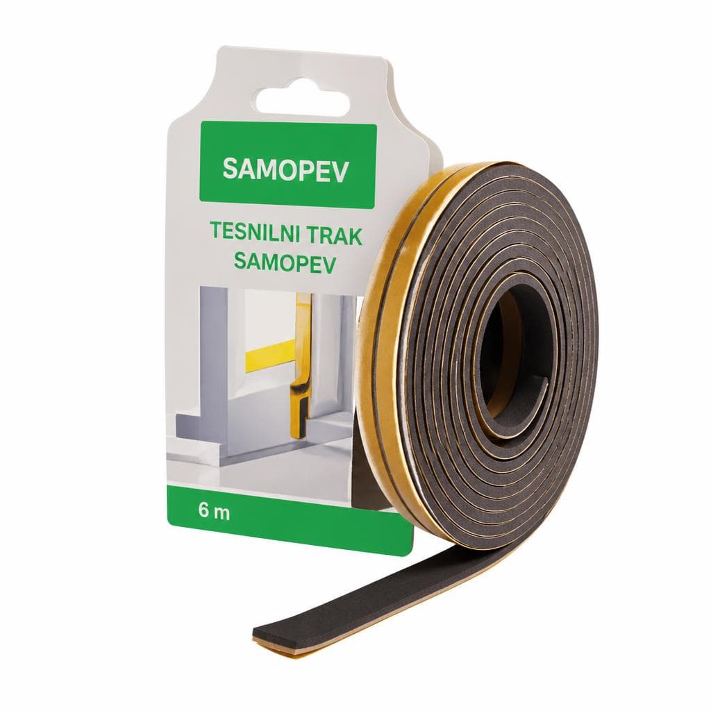 Tesnilni trak Samopev 6 m Akcija v trgovini Pevex