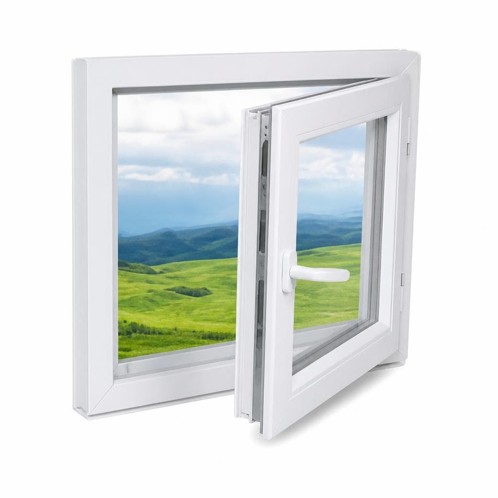PVC okno Trocal 60 x 80 cm Akcija v trgovini Jager