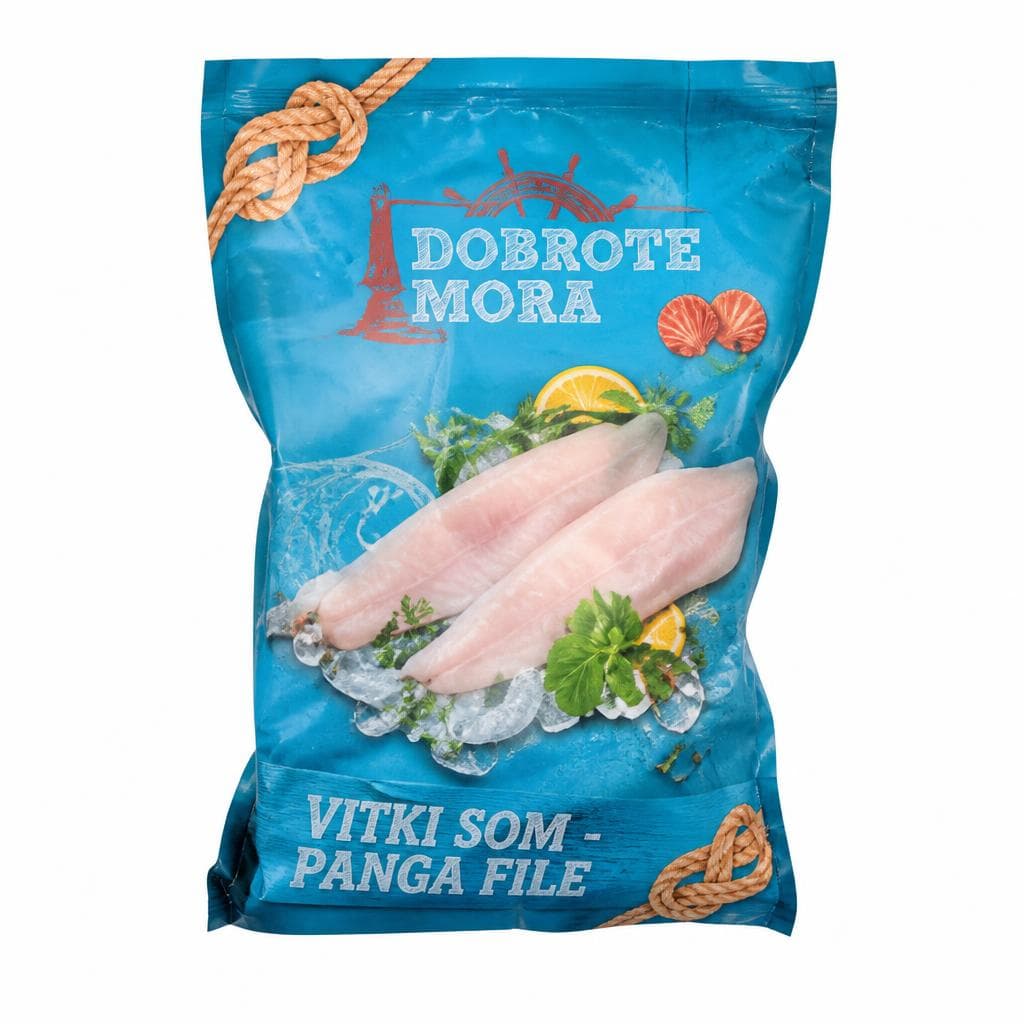 Vitki som - Panga file 640 g Dobrote voda Akcija v trgovini Tuš
