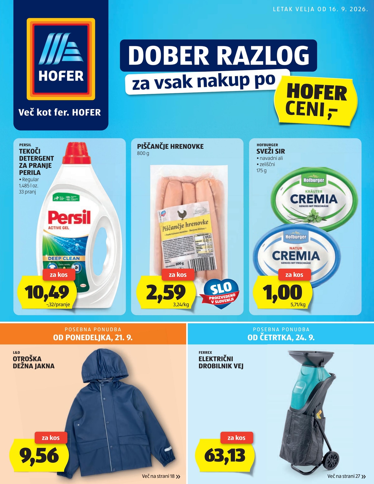 Hofer — Akcijska Ponudba