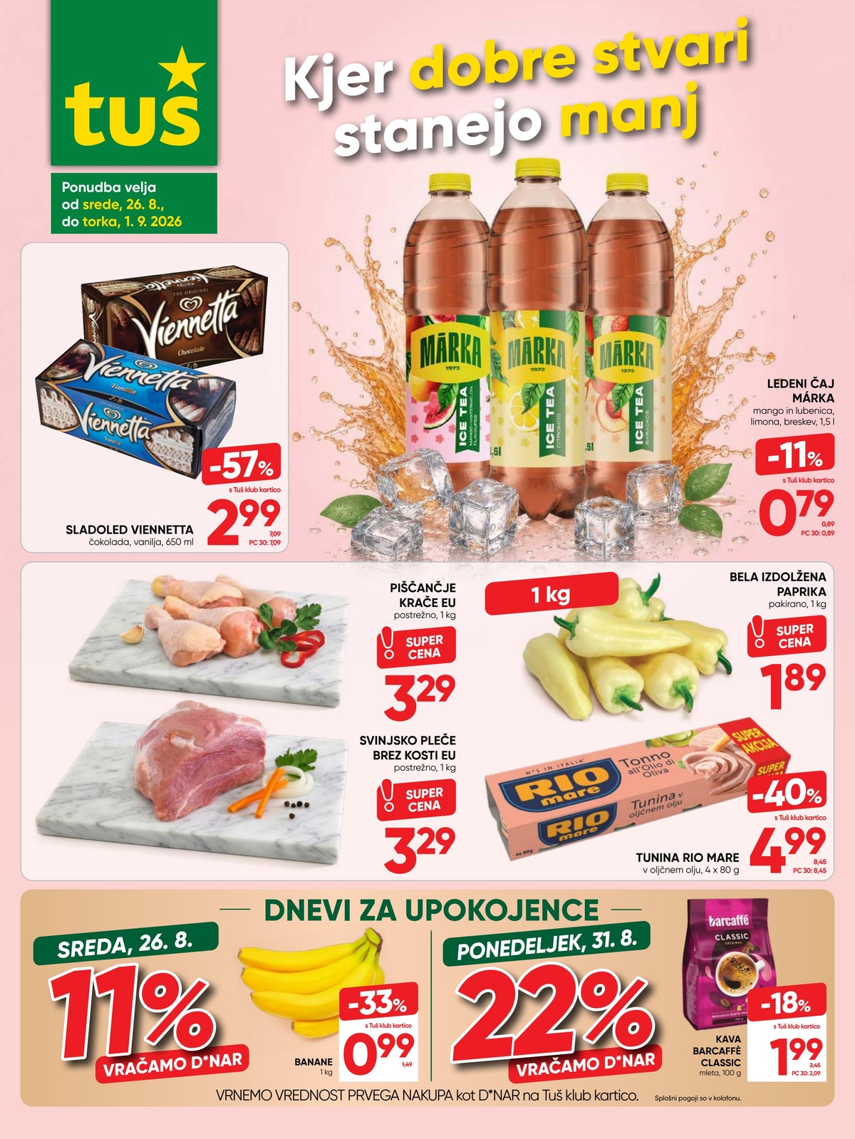 Tuš — Akcijska Ponudba