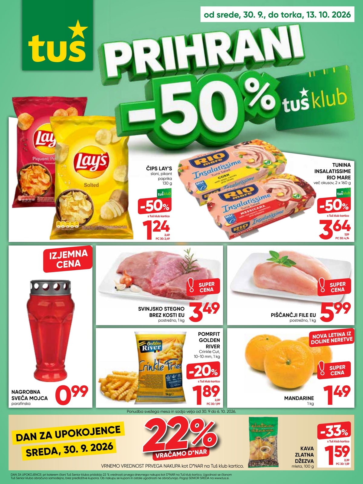 Tuš — Akcijska Ponudba