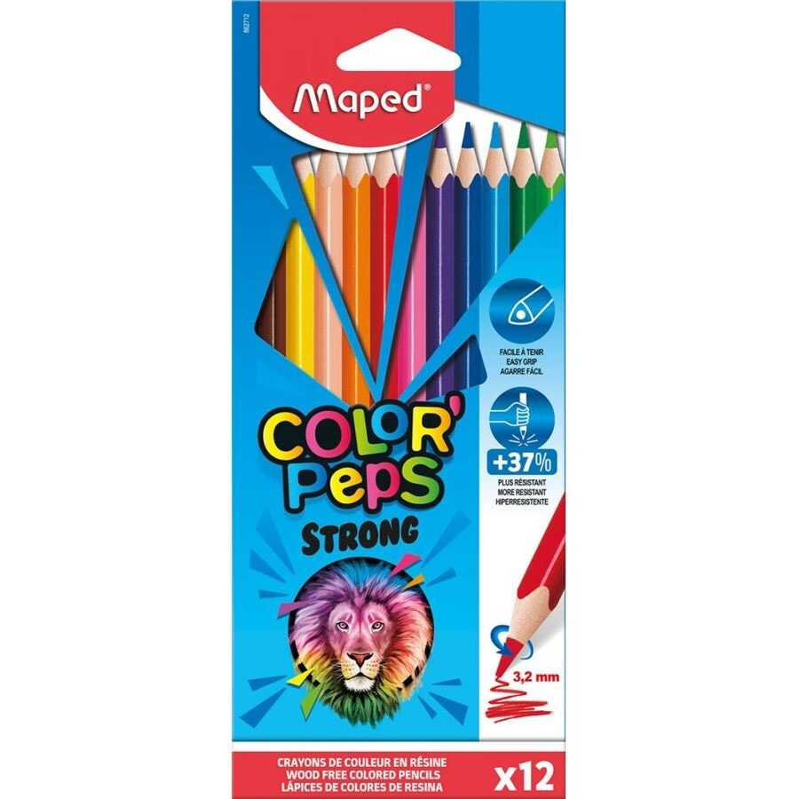 Maped Color'Peps Strong barvice 12/1 Akcija v trgovini E.Leclerc