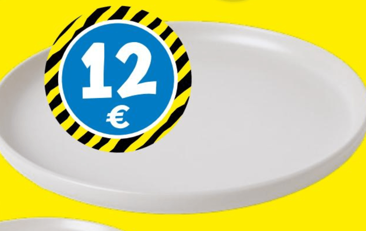 Krožnik Nordic pribl. 27 cm - Akcija v trgovini Tedi