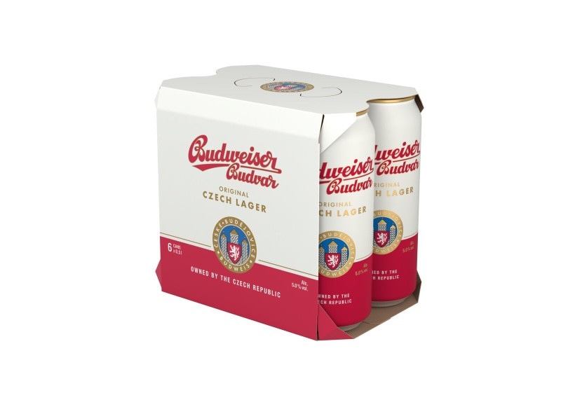 Budweiser Original svetlo pivo 6 x 0,5 l Akcija v trgovini Spar