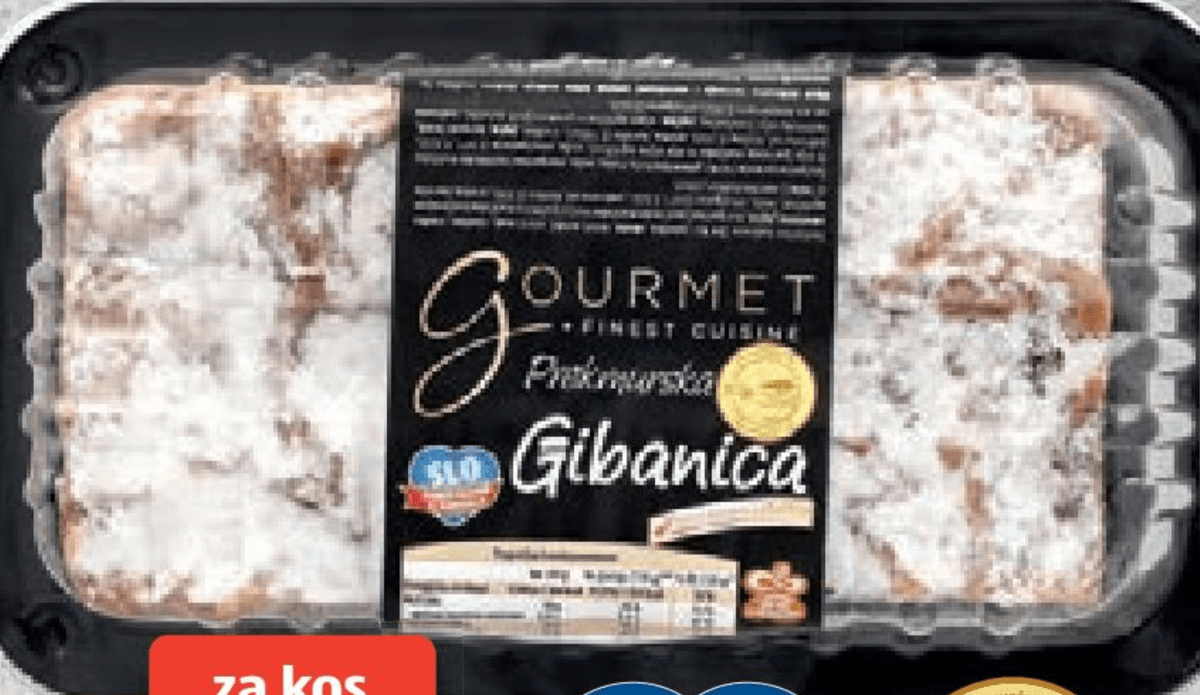Prekmurska gibanica 550 g Gourmet Finest Cuisine - Akcija v trgovini Hofer