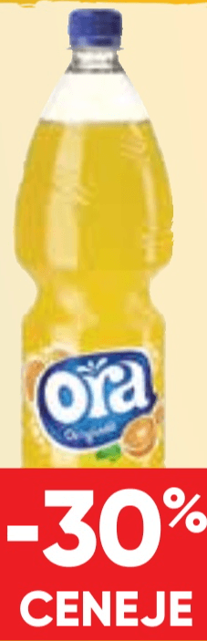PIJAČA ORA ORIGINAL 1,5 l - Akcija v trgovini Tuš