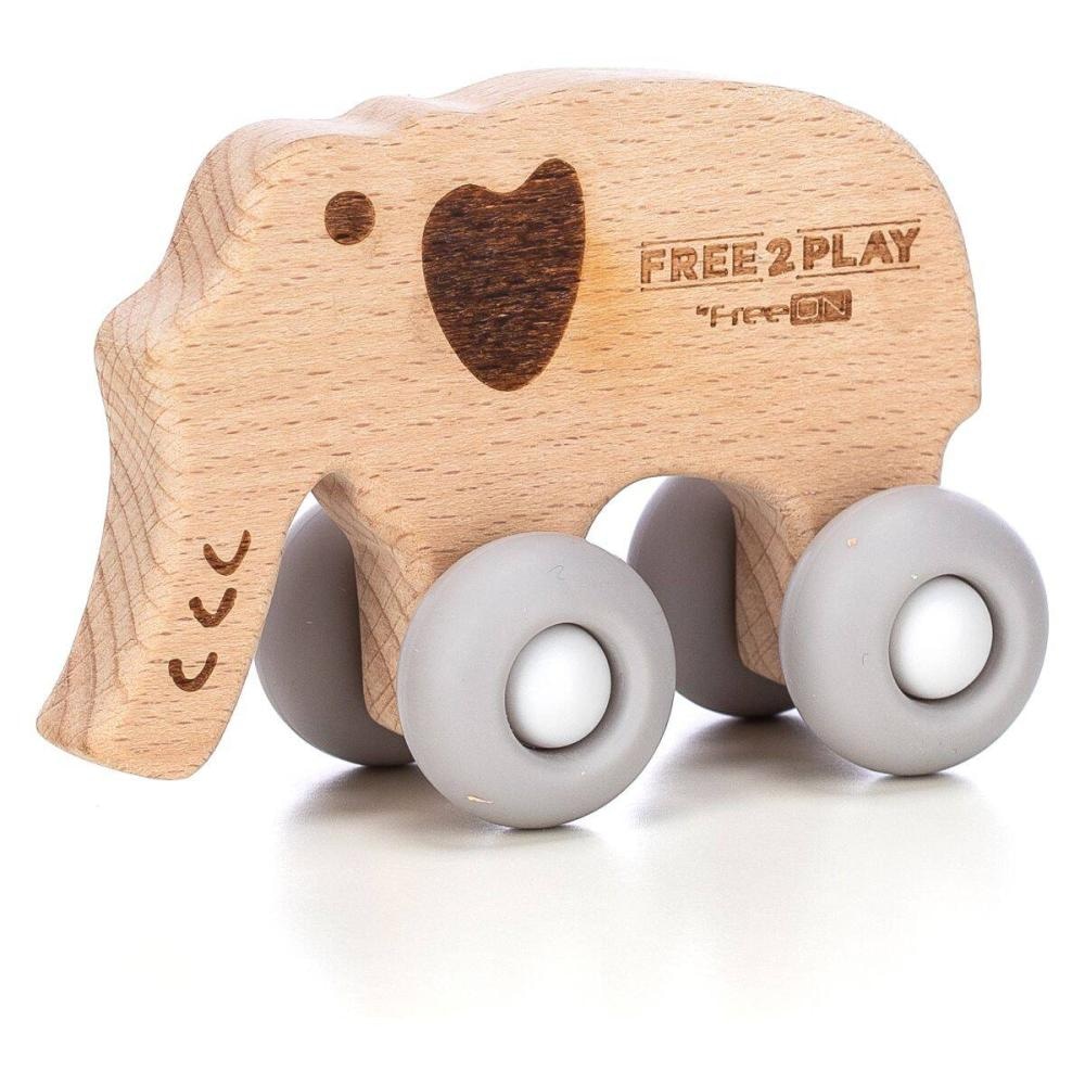 Lesena žival na kolesih Free On - Akcija v trgovini Baby Center