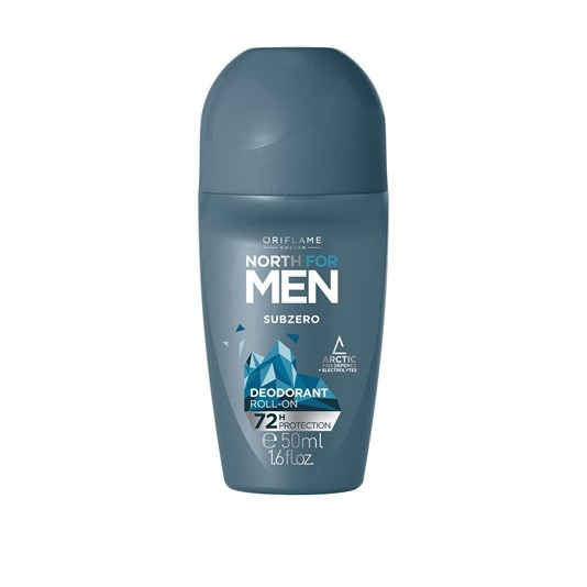 Set gela za lase in telo ter deodoranta North For Men Subzero - Akcija v trgovini Oriflame