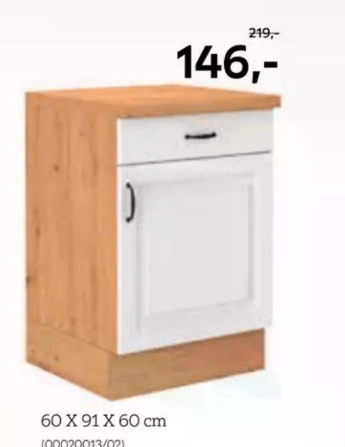 Xora Kuhinjski element - Akcija v trgovini Lesnina