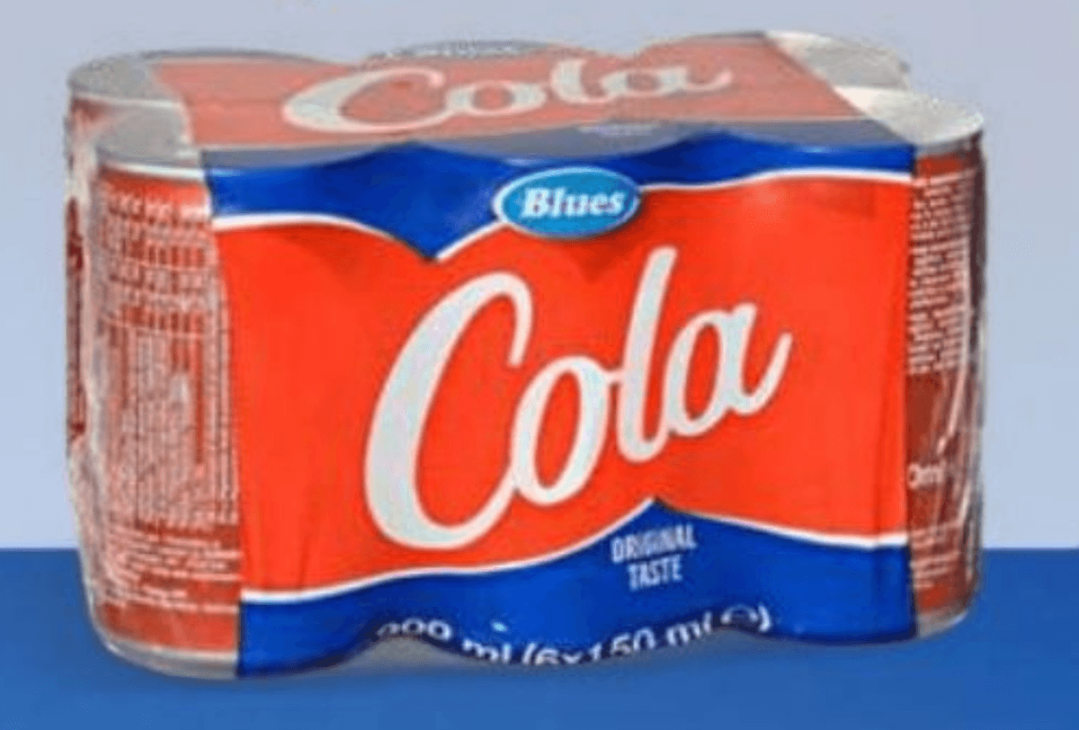 Blues Pijača Cola 6 x 150 ml - Akcija v trgovini Eurospin