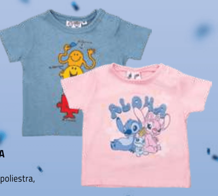 Deška ali dekliška majica Disney Baby - Akcija v trgovini E.Leclerc
