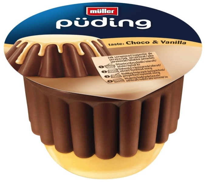 Puding Muller 450 g - Akcija v trgovini Jager