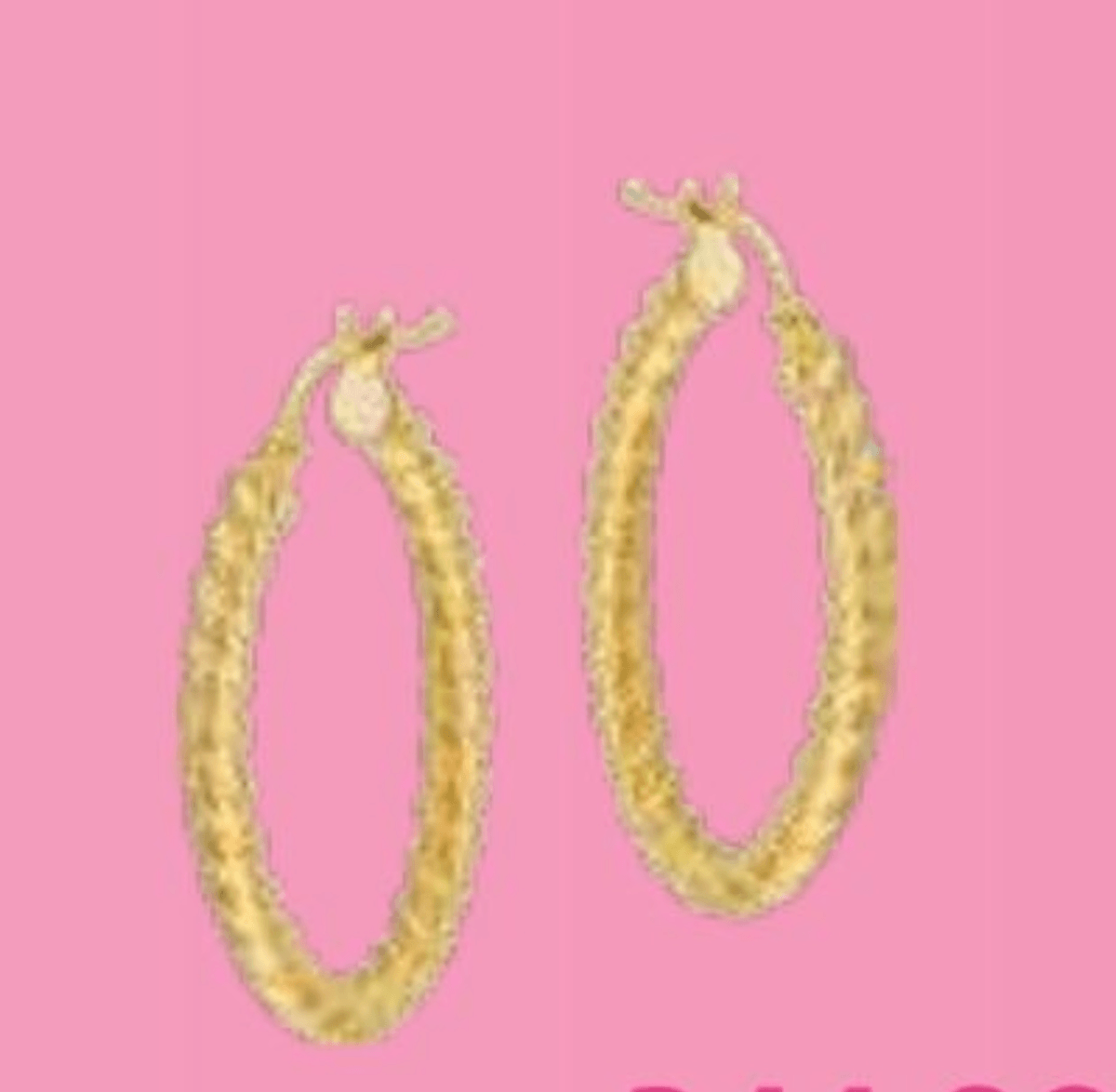 Zlati uhani obročki 2,00 g - Akcija v trgovini E.Leclerc