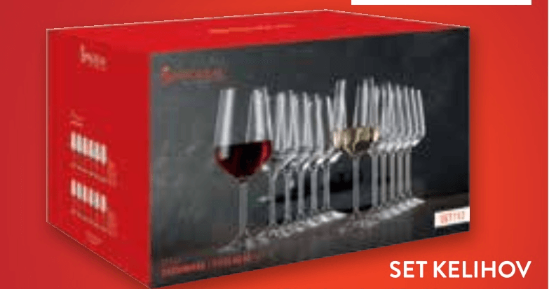 Set kelihov Spiegelau 12-delni: 6 x 63 cl in 6 x 44 cl - Akcija u trgovini Spar