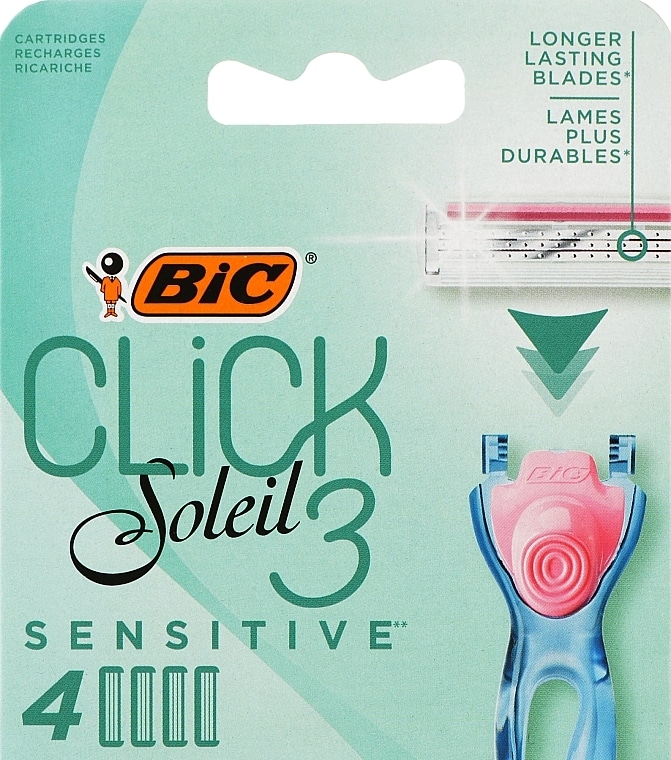 BIC Click Soleil 3 Sensitive 1+2 - Akcija v trgovini Tuš