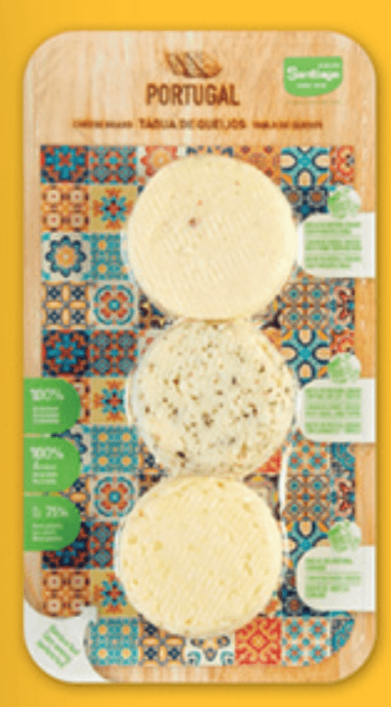 QUEIJOS SANTIAGO Kravji, ovčji in kozji sir - Akcija v trgovini Lidl