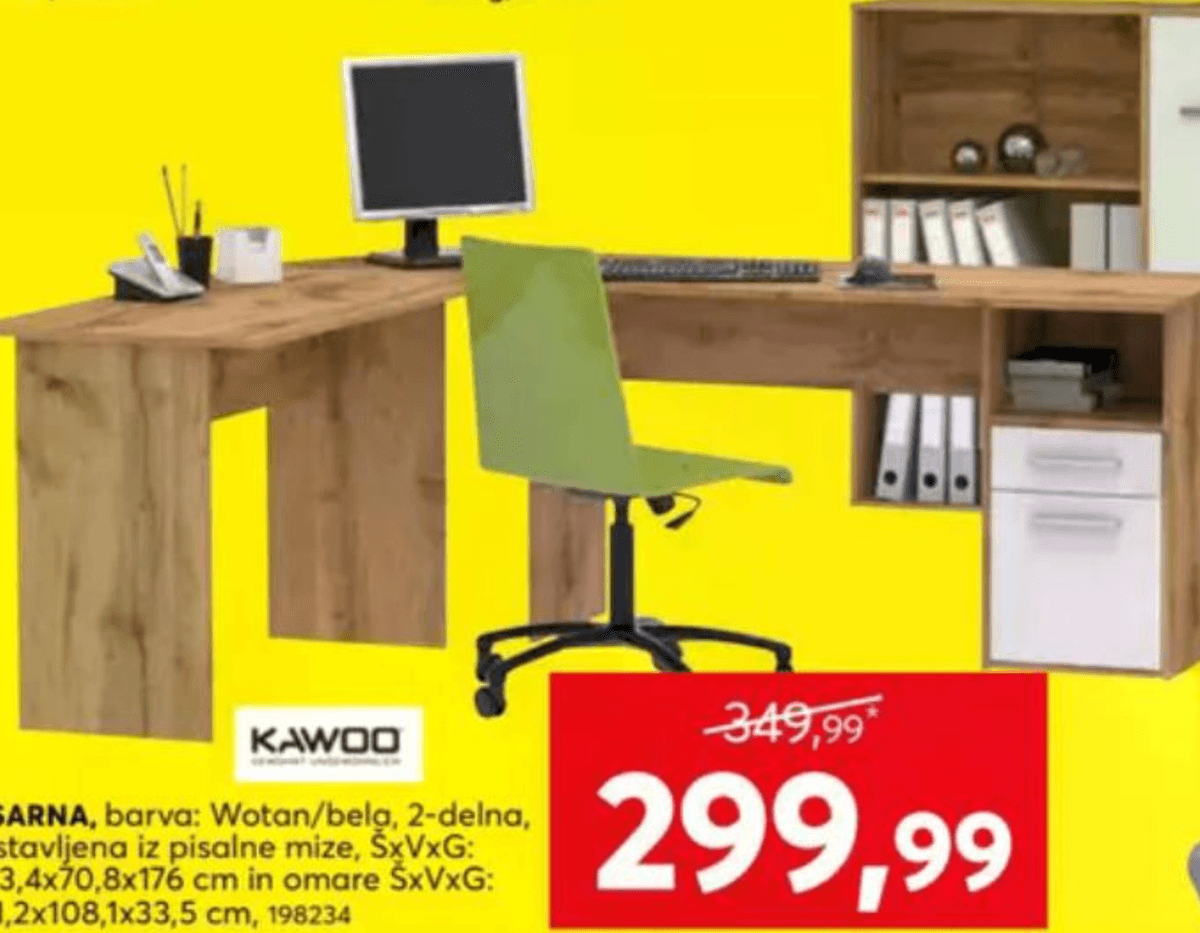 Pisarna KAWOO - Akcija v trgovini Dipo