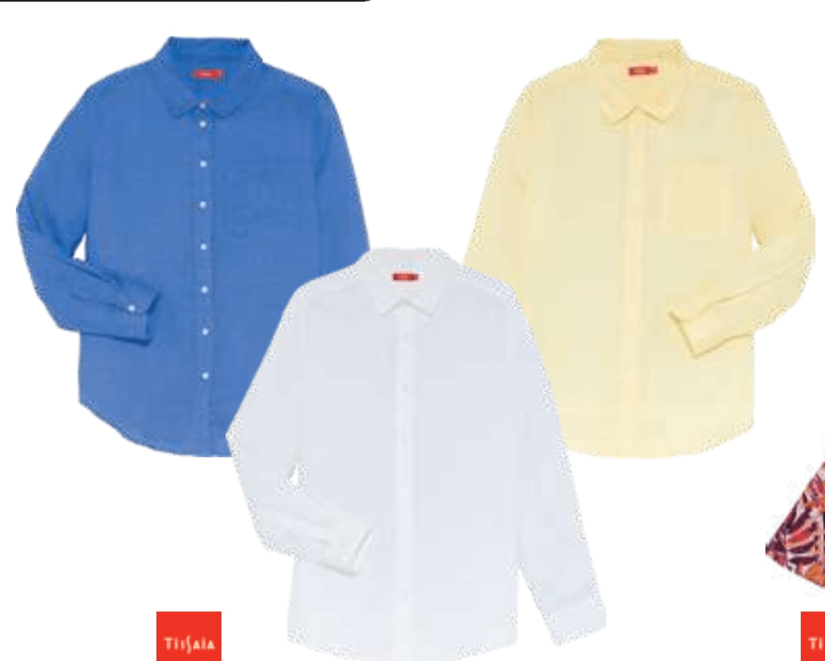 TISSAIA Ženska srajca - Akcija v trgovini E.Leclerc