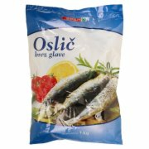 Argentinski Oslič Brez Glave 1 kg Budget - Akcija v trgovini Spar