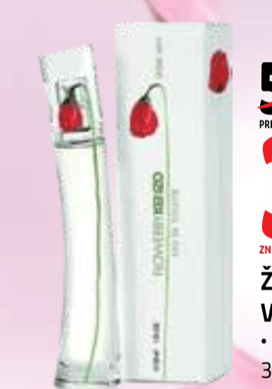Kenzo Flower by Kenzo Ženska toaletna voda 30 ml - Akcija v trgovini E.Leclerc