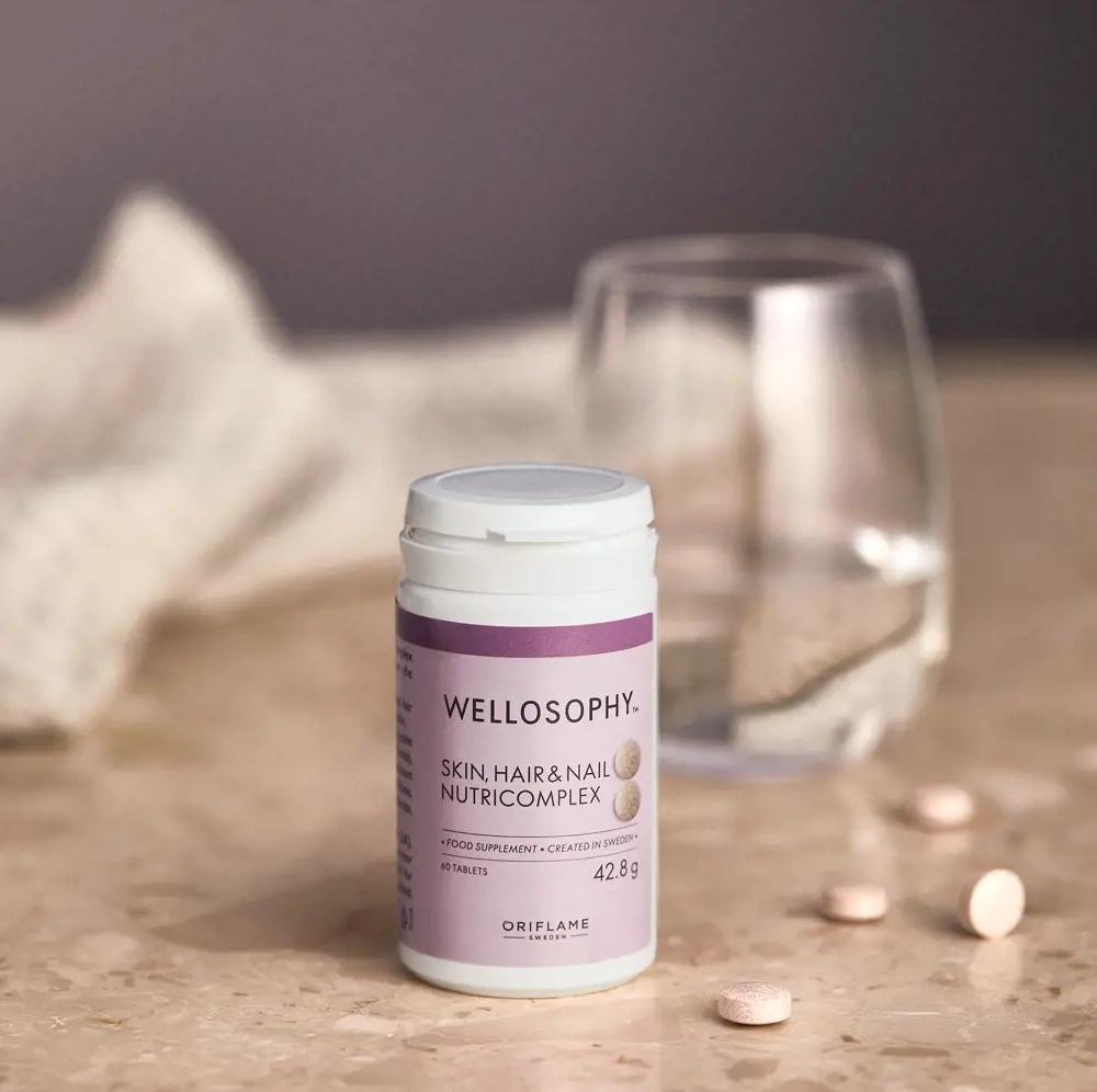 Wellosophy Skin Hair & Nail Nutricomplex - Akcija v trgovini Oriflame