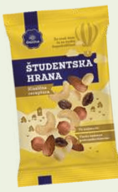 Študentska hrana Odlično 250 g - Akcija v trgovini E.Leclerc