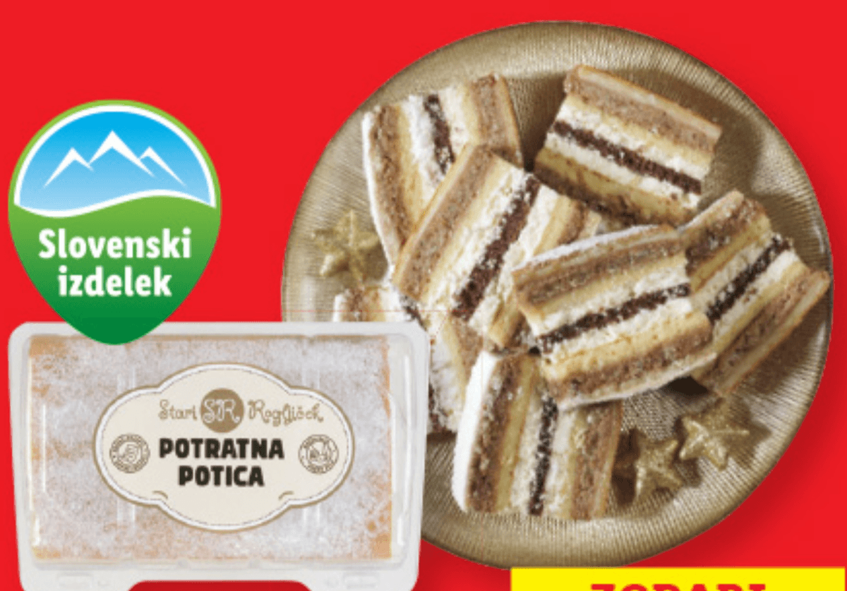 Stari Rogljiček Potratna potica 600 g - Akcija v trgovini Lidl