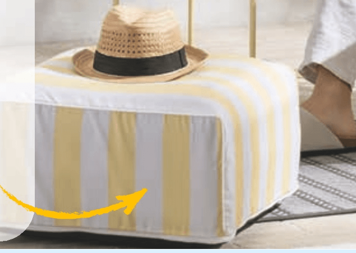 Belavi Napihljiv tabure - Akcija v trgovini Hofer