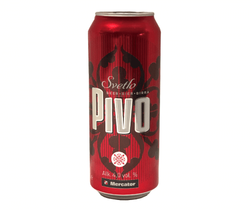 Pivo Mercator 0,5l - Akcija v trgovini Mercator