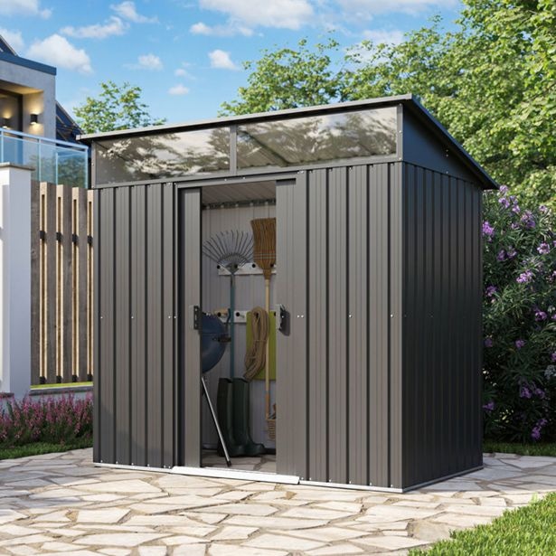 Kovinska vrtna hiška Liege 64 - Akcija v trgovini Merkur