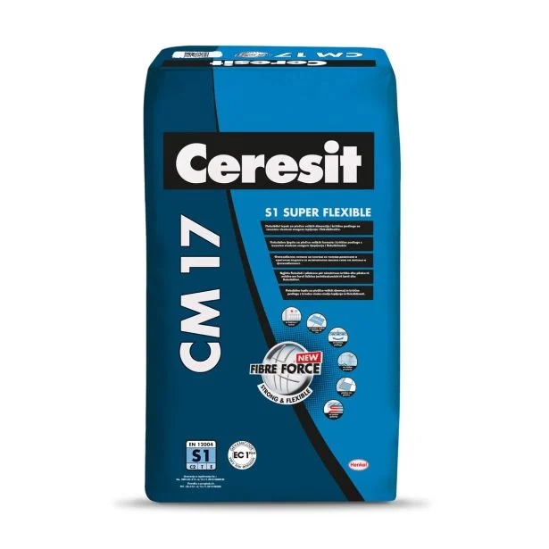 Lepilo za ploščice Henkel ACB Ceresit CM 17 SIV C2TES1 25 kg - Akcija v trgovini Merkur