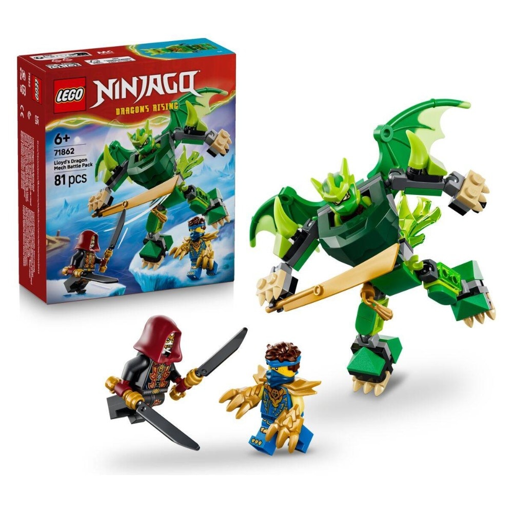 LEGO Lloydov bojni paket z manjšim robotskim oklepom Akcija v trgovini Mercator