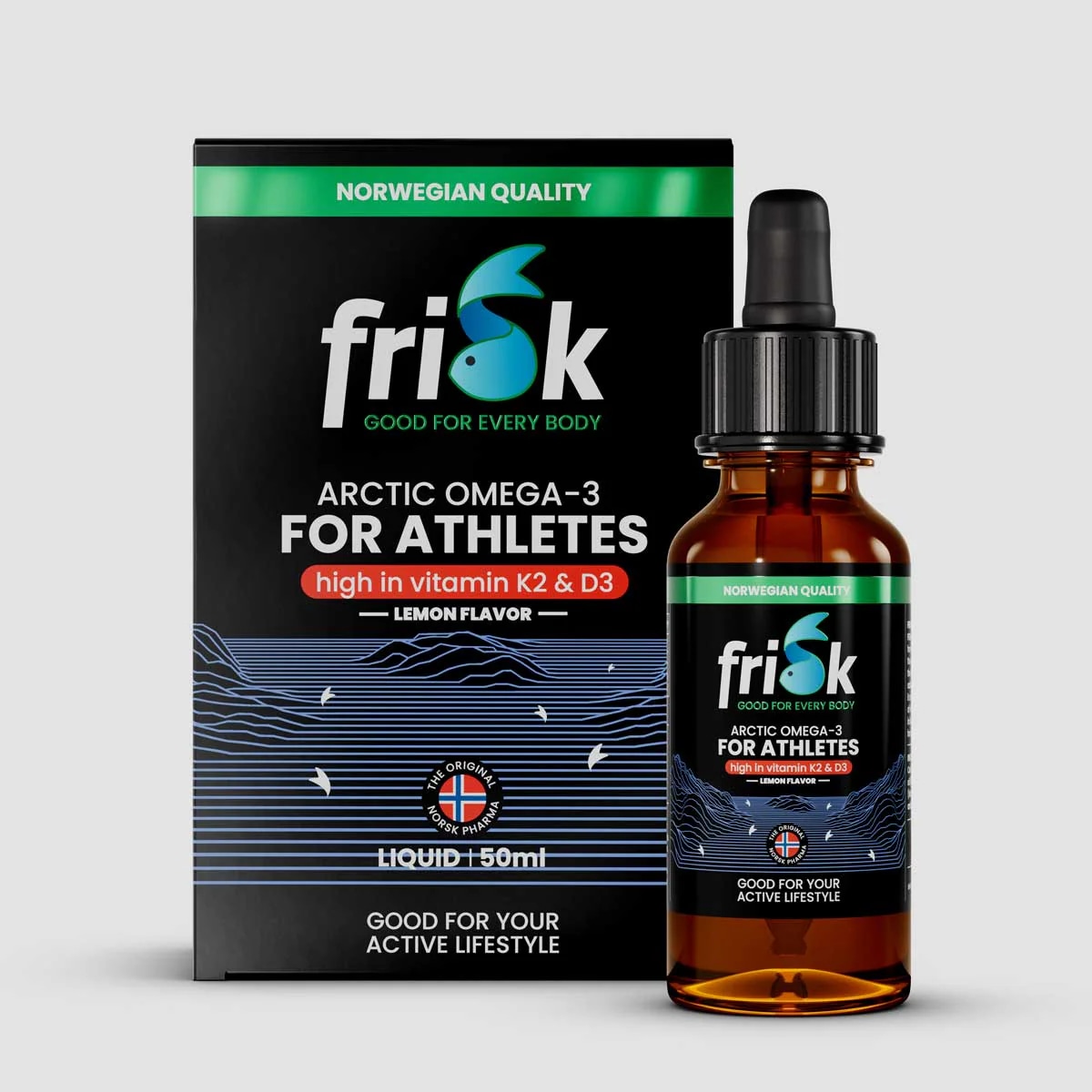 frisk Arctic Omega-3 Athletes 50 ml - Akcija v trgovini Dm
