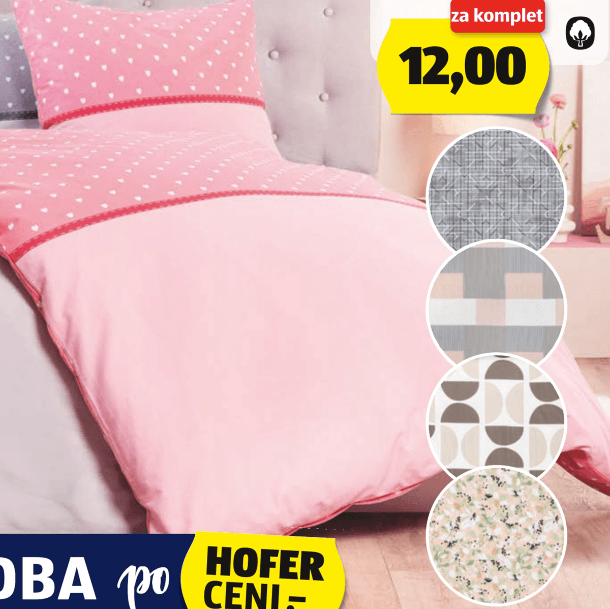 Posteljna garnitura NOVITESSE - Akcija v trgovini Hofer